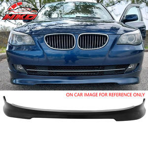 Compatible con BMW E60 Serie 5 Sedán 08-10 LCI Facelift, Labio de Parachoques Delantero Estilo C - Accesorio Exterior de PU de Alta Calidad - Product Image 1