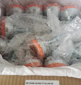 Pieds de nivellement robustes <span class=keywords><strong>en</strong></span> métal galvanisé M8 M10 M12, diamètre de base 40/50/60/80mm, pieds réglables avec patins <span class=keywords><strong>en</strong></span> caoutchouc fixes - Product Image 5