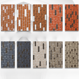 Panneau mural en pierre Pu Panneau en pierre de polyuréthane Panneau mural 3D Poids légers artificiels Pierre d'ardoise - Product Image 3