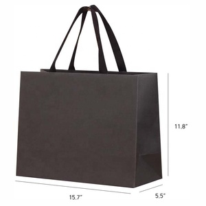 Tùy chỉnh in Kraft Quà Tặng mua sắm túi giấy trắng nâu với xử lý các tính năng kỹ thuật số cán & in logo của riêng bạn - Product Image 6