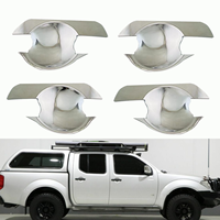 Poignées de porte en acier inoxydable en gros pour Nissan NAVARA - Installation facile, décoration et protection extérieures