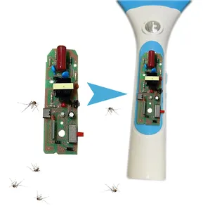 À venir tendance nouveau design en gros batterie au lithium tapette à moustiques pcb tapette chauve-souris tueur de raquette de moustique pcb l'ordinaire