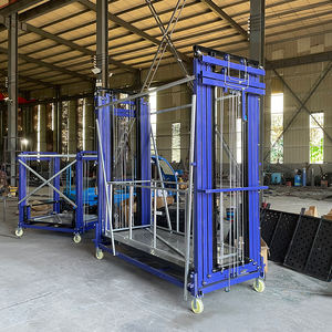 Grosir Platform perancah listrik 8m 10m banyak digunakan pengangkat perancah listrik dalam ruangan & luar ruangan - Product Image 6