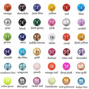 Merryshine Llamador De Angeles Bola carillon musical boule d'harmonie carillon d'ange appelant 20mm cloche de grossesse 36 couleurs boule intérieure - Product Image 2