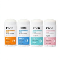 Déodorant en stick OEM sous marque privée 50ml, contrôle longue durée des odeurs, séchage rapide avec extrait de rose et acide hyaluronique, vente en gros