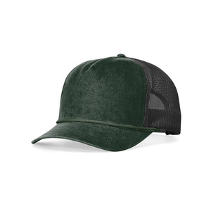 Casquettes de baseball vierges personnalisées 5 panneau hommes chapeau brodé coton lavé extérieur maille casquette de baseball Richardson camionneur chapeau - Product Image 5