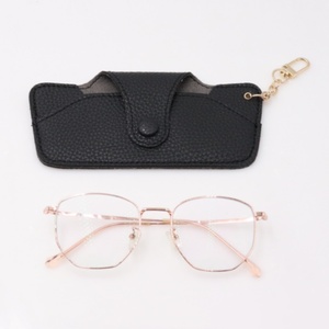 Nouveau design de pochette <span class=keywords><strong>pour</strong></span> <span class=keywords><strong>lunettes</strong></span> de soleil en cuir PU étui à <span class=keywords><strong>lunettes</strong></span> logo personnalisé de luxe étui <span class=keywords><strong>pour</strong></span> <span class=keywords><strong>lunettes</strong></span> de soleil vente en gros - Product Image 3