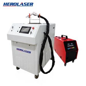 เครื่องเชื่อมเลเซอร์ไฟเบอร์แบบมือถือ Herolaser 1000w 1500w 2000w สำหรับเชื่อมสแตนเลส เหล็ก อลูมิเนียม ทองแดง ทองเหลือง - Product Image 1