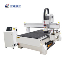 Equipo de corte de grabado de enrutador CNC para carpintería LSW1325 ATC con precisión de alta velocidad de control Syntec