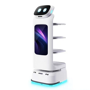 <span class=keywords><strong>Robot</strong></span> de livraison de nourriture autonome avec navigation Lidar, silencieux, entièrement automatique, <span class=keywords><strong>assistant</strong></span> de service pour restaurant, hôtel, café - Product Image 3
