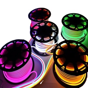 2025 nuevo Hengyu 220V/110V Led cuerda <span class=keywords><strong>de</strong></span> neón <span class=keywords><strong>luz</strong></span> impermeable tira <span class=keywords><strong>de</strong></span> <span class=keywords><strong>luz</strong></span> Flexible hogar <span class=keywords><strong>pared</strong></span> decoración iluminación neón Flex Led tira - Product Image 2