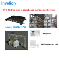 Sistema de gestión de inventario 30M Impinj E710 Chip 4 8 16 puertos RFID Lector fijo UHF Larga distancia