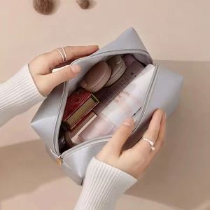 Women Cosmetic <b>Bag</b> Travel Sanitary Makeup Toiletries Wash Organizer Storage <b>Bag</b> <b>Make</b> <b>up</b> PU Pouch - Product Image 2