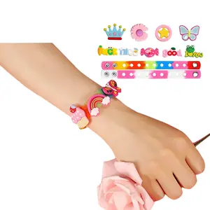 Best Gift Custom Design Wholesale Charm Bracelet Wristband Kids DIY Christmas Charms Bracelet