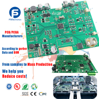 Électronique intelligente, Shenzhen, fabrication et assemblage de circuits imprimés multicouches FR-4 personnalisés, contrôle industriel, certifié ISO9001