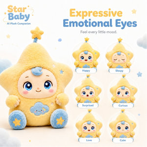 Doudou Apaisant et Réconfortant pour Enfants : Compagnon de Nuit, Aide Émotionnelle, Jouet en Peluche pour Histoires et Bavardages - Product Image 3