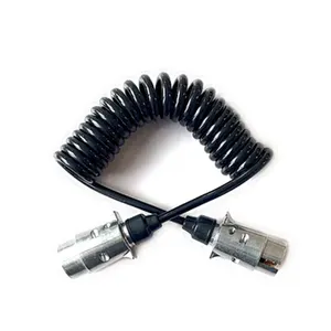 High quality 7-pin trailer plug aluminum screw 12V cable for trucks, special accessories for trailers.