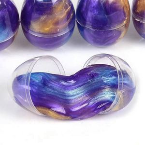 Venta Directa de Fábrica: Slime de Huevo DIY, Masilla de Cristal Colorida, Arcilla de Silicona Plástica - Product Image 2