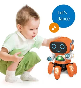 ZR142 Intelligent Educational Electronic Toy Smart <strong>Robot</strong> Humanoid Kids Unisex Gift Dance <strong>Mini</strong> Walking Plastic <strong>Robot</strong> with Lights - Product Image 3