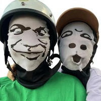 Máscara Divertida con Capucha, Ideal para Bromas, Diseño de Dragón de Cabeza Grande, Transpirable, 100% Poliéster, para Actividades al Aire Libre