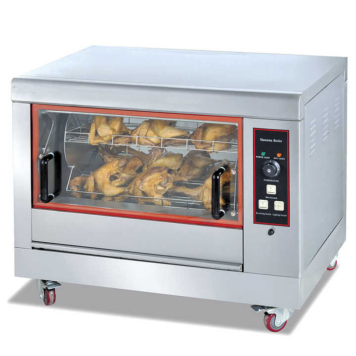 Rotate Cook Chicken Stainless Steel Commercial Auto Rotate Roasting Chicken Oven Gas ...