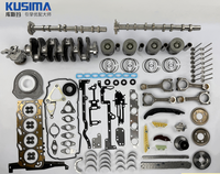 Kit de reconstruction moteur diesel V348 de qualité OEM pour Ford Transit V348 2.4 TDCi H9FA H9FB H9FD – Piston, coussinets, distribution, vilebrequin, bielles