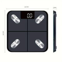 Canny Step on Auto Balanza Personal Bmi Body Analyzer Balanza de peso de baño inteligente para cuerpo humano