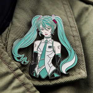 Spilla in Smalto Personalizzata del Produttore con Tema Anime <span class=keywords><strong>Miku</strong></span> - Product Image 6