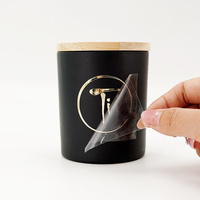 Électroformage par transfert de feuille d'or personnalisée Métal gaufré nickel 3D autocollant étiquette logo uv autocollant de transfert en vinyle