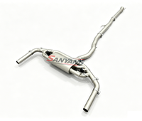 Nuevo Sistema de Escape Valvetronic para Mercedes-Benz A35 CLA35 GLA35 GLB35 AMG 2.0T, Tubo de Escape Catback Tuning con Buen Sonido