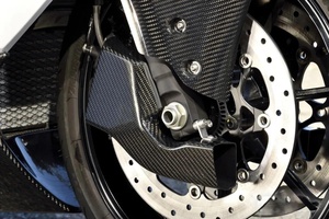Conducto de Aire de Refrigeración de Freno de Fibra de Carbono Seca 3K, Guía de Aire para Caliper para Motocicleta Suzuki GSX1300R Hayabusa 2021-2026 - Product Image 2