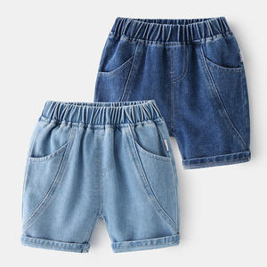 Pantalones Cortos de Mezclilla Azules para Niños, Diseño de Verano, Hechos en China - Product Image 6