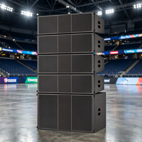 Systèmes de sonorisation professionnels pour scène, enceintes line array en bois pour intérieur, modèle Gjz-32