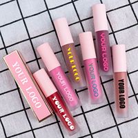5Ml Rose Couvercle Personnalisé Brillant Clair Brillant À Lèvres Boîte D'emballage En Gros En Vrac Marque Privée Paillettes Vegan Mignon Brillant À Lèvres Boîtes
