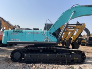 Excavatrices Kobelco SK350 durables de 35 tonnes, excavatrices Kobelco SK260, SK260LC-8, fabrication japonaise, excavatrice Kobelco d'occasion à vendre - Product Image 4