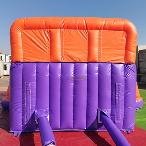 Backyard kids bounce house tobogan acuatico hinchable dual lane <b>inflatable</b> water slide with splash pool - Product Image 5