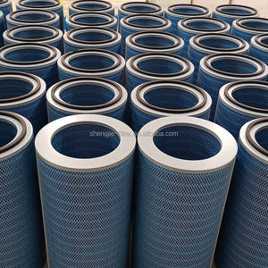 אבק אספן מסנן מחסנית להבה מעכב באיכות גבוהה מסנן אוויר תעשייתי מסננים החלפת מחסנית מסנן אוויר סגלגל - Product Image 6