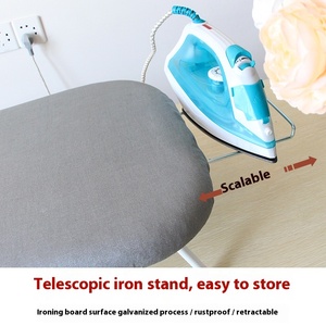 Hộ gia đình mini ủi Giá đứng loại nhỏ có thể gập lại Bàn ủi với pad Nhựa Bàn ủi công cụ - Product Image 4