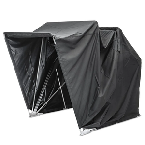 Tenda per Moto Resistente Impermeabile da Esterno con Serratura in Tessuto Oxford 600D, Garage, Riparo, Copertura Auto, Protezione UV 100%, Antiruggine - Product Image 5