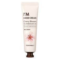 Tony Moriam Crème pour les mains Acide hyaluronique organique Miel Vitamine C Mini 30ml Blanchissant Hydratant Fourniture OEM Parfum de fleur de cerisier - Product Image 1