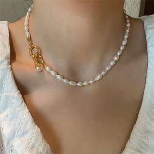 Collar de Perlas de Agua Dulce con Estilo Francés Versátil y Lujoso de Zhuji Pearl, Nuevo Collar de Perlas de Lujo Ligero - Product Image 2