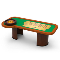 Roulette en bois de qualité supérieure à prix compétitif pour les jeux de hasard, fabriquée par YH Wholesale Factory