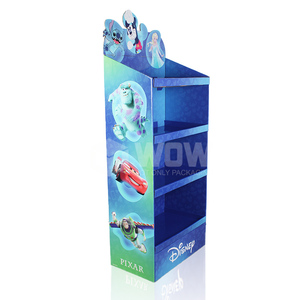 Support d'affichage en carton ondulé pliable et recyclable personnalisé pour <span class=keywords><strong>magasin</strong></span> <span class=keywords><strong>de</strong></span> <span class=keywords><strong>jouets</strong></span> - Product Image 3
