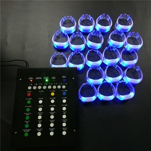 Nguồn Cung Cấp Bên LED Light Up Đảng Vòng Đeo Tay Dạ Quang LED Glow Silicone Dây Đeo Cổ Tay Cho Sự Kiện - Product Image 6