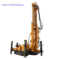 Machine de forage de puits d'eau de moteur diesel de profondeur de 1200m pour le forage de roche