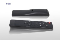 Télécommande universelle à code fixe TY-12C avec mini clavier pour téléviseurs intelligents, piles AAA, portée de 20 m