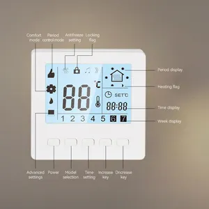 OEM M75 Digital Thermostat Controller 220v With Programming Edition Lcd Screen