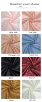 Nappe personnalisée OEM faite à la main en polyester 100% texturé froissé pour mariage, banquet, hôtel, restaurant, lavable