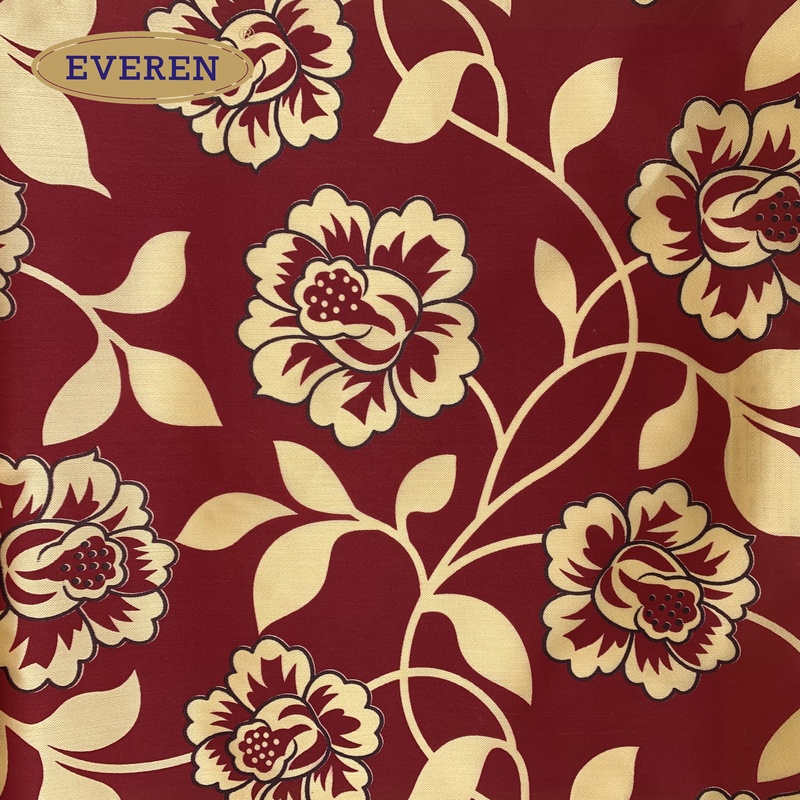 EVEREN Mattress Printed Satin Fabric Bedding