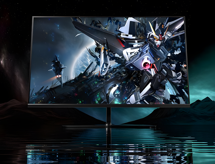 Flat Black Customized 27 Inch 2k 165Hz IPS Panel Borderless Display PC ...